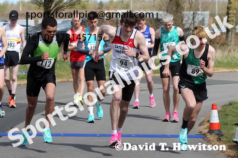 Graded 5k, 2021 Middlesbrough Endeavour Graded 5k, Middlesbrough, Sunday, April 11th. Photo: David T. Hewitson/Sports for All Pics